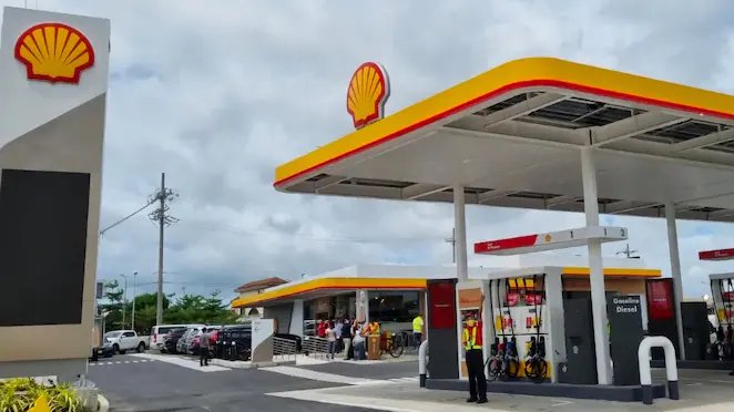 Shell station